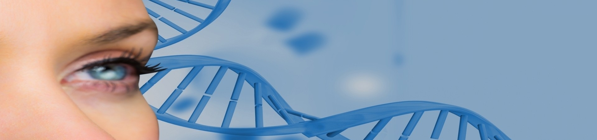 Eye interface with dna